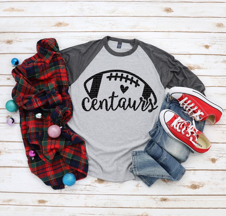 Silhouette dxf football shirt Centaurs football svg files for Cricut eps football mom svg svg file instant download SALE! png pdf