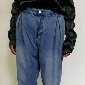 Buy 80s Pegged Jeans Online In India Etsy India