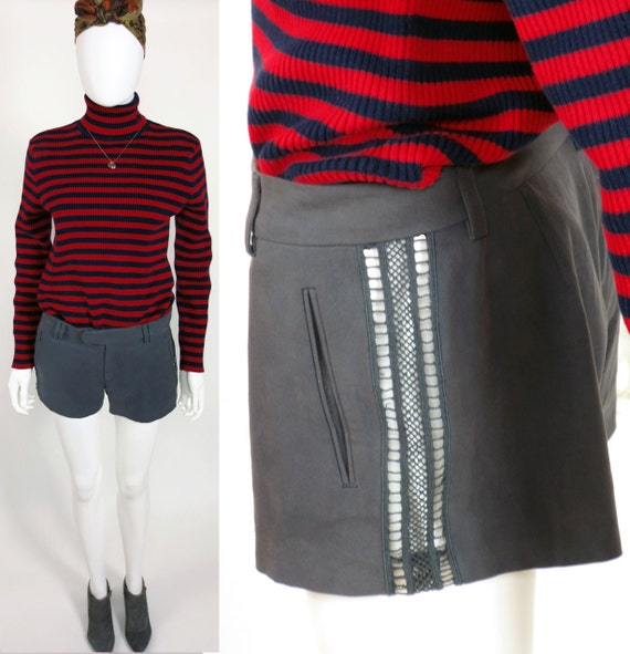 Chic 00s Vintage Designer Crochet Lace Boy-shorts | TheStyleMinr.com
