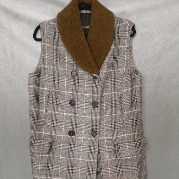SHOP Y2K Vintage Luxury: PLAID Sleeveless Vest Co… - image 2
