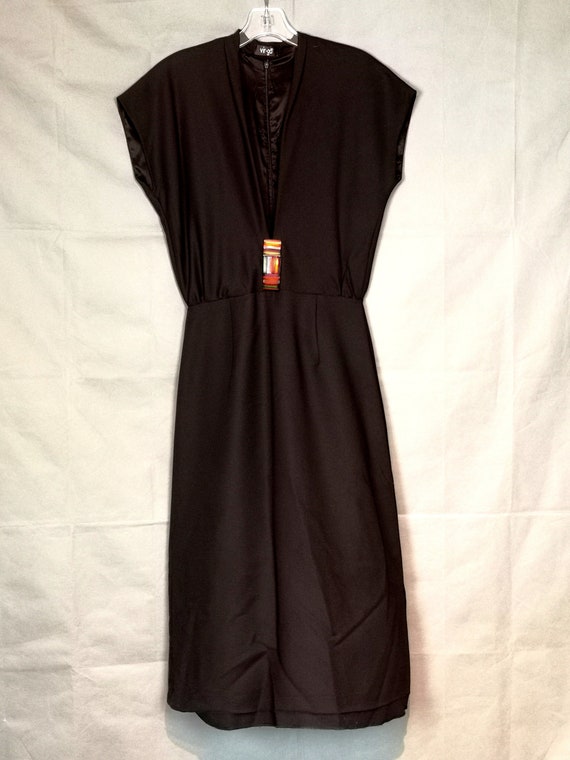 Stunning BLACK Vintage Beaded Dress | TheStyleMinr.com