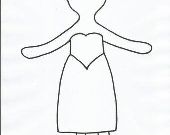 Gefrorene Paper Dolls