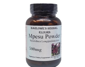 Polvo Mpesu - 60 cápsulas vegetales de 500 mg