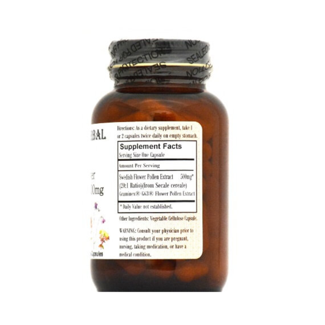 Swedish Flower Pollen Extract 201 HEALTHY PROSTATE Glass Etsy