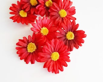 Red Daisy Simple Four Gant 100% coton