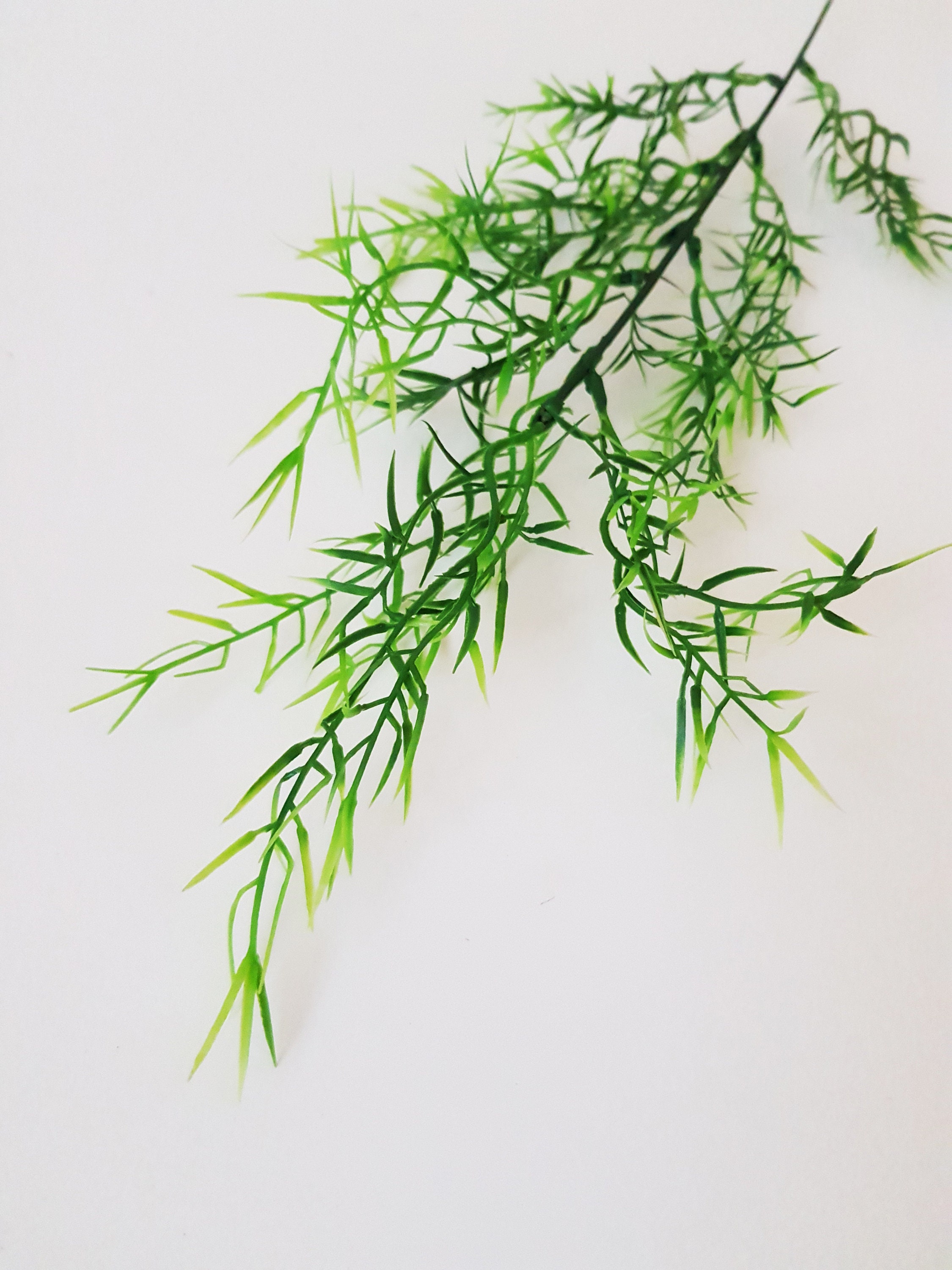 10 Greenery Filler 25.6 Branches Artificial Leaves Plastic Etsy