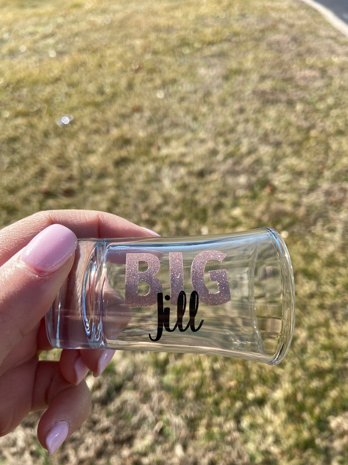 2 Personalized Big Little Shot Glasses SET OF 2Sorority Shot Etsy