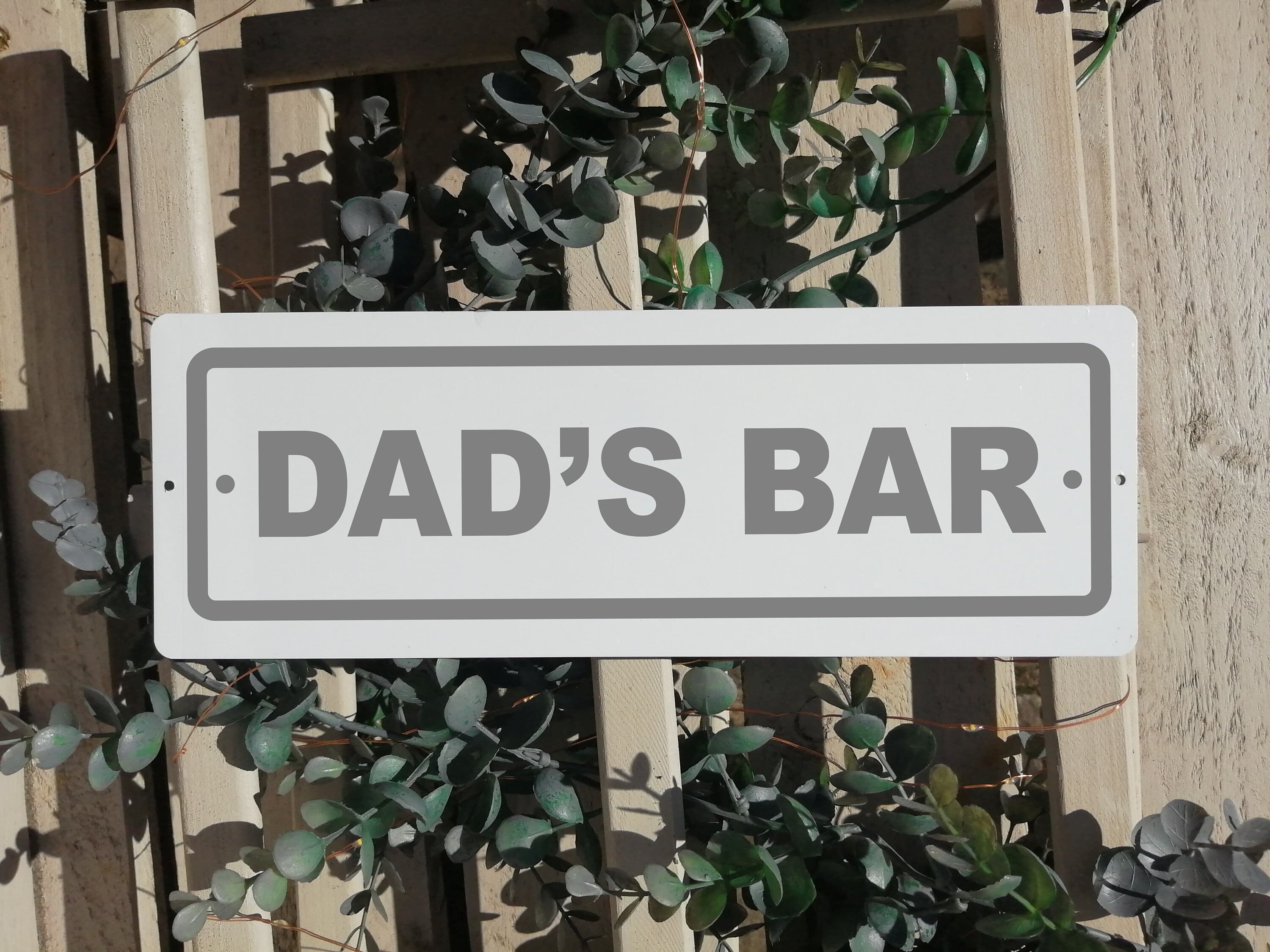 Personalised Bar Outdoor Metal sign plaque Etsy