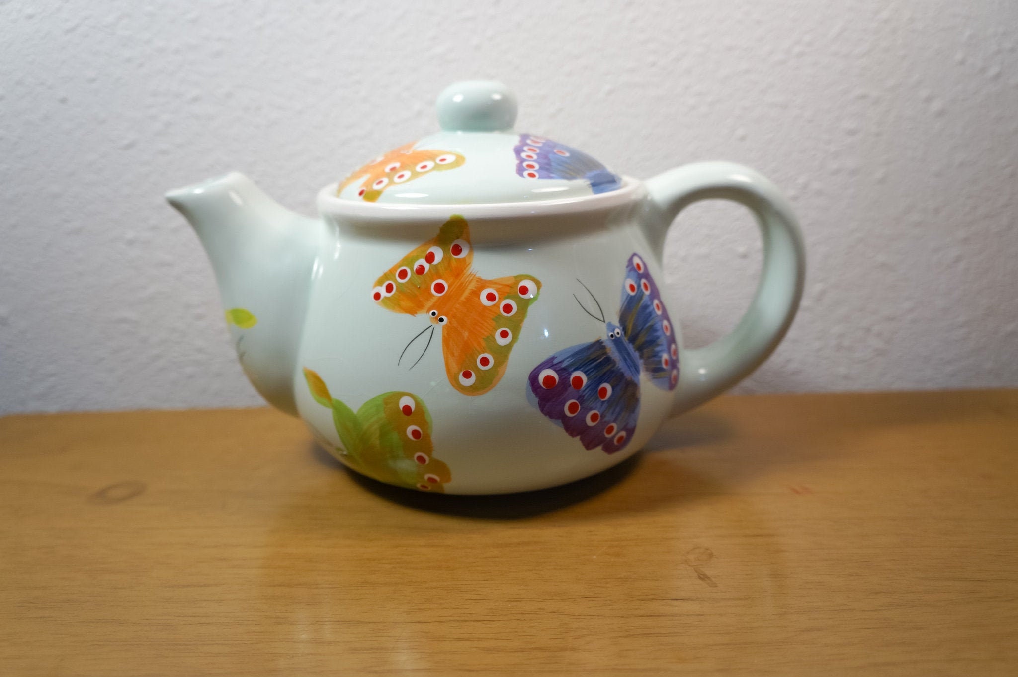 Butterfly Teapot for sale Only 3 left at 65