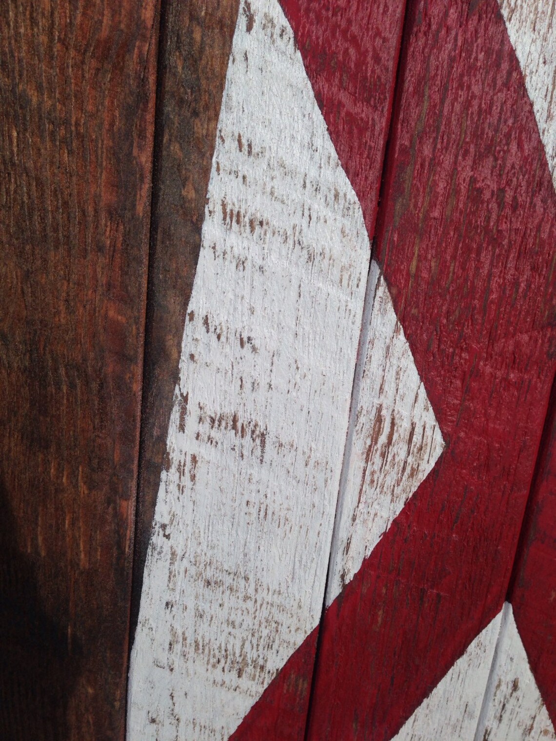 Reclaimed Wood Alabama State Flag Wall Art Etsy