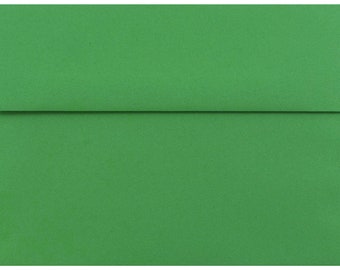 Holiday Green 100 - 70lb Envelopes for Greeting Cards Invitations Announcements Showers Weddings Response Weddings Holidays A7 A6 A2