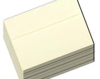 Ivory 50  Envelopes for Invitations Cards Weddings Announcement Response Showers Photos Communion Ecru Ivory A1 A2 A6 A7