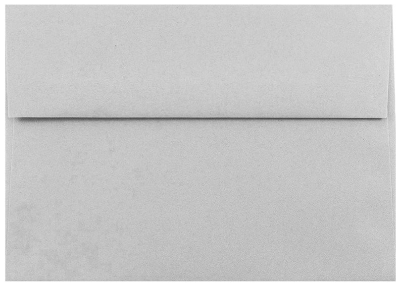 Pastel Gray 50 Boxed Envelopes for Invitations Announcements Response Greeting Cards Enclosures Showers Weddings Communions A1 A2 A6 A7 Grey
