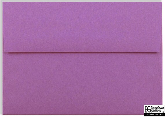 Plum Purple Envelopes for Announcements Invitations Enclosures Showers A2 A6 A7