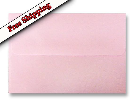 pastel pink a1 a2 envelopes invitations announcements weddings etsy