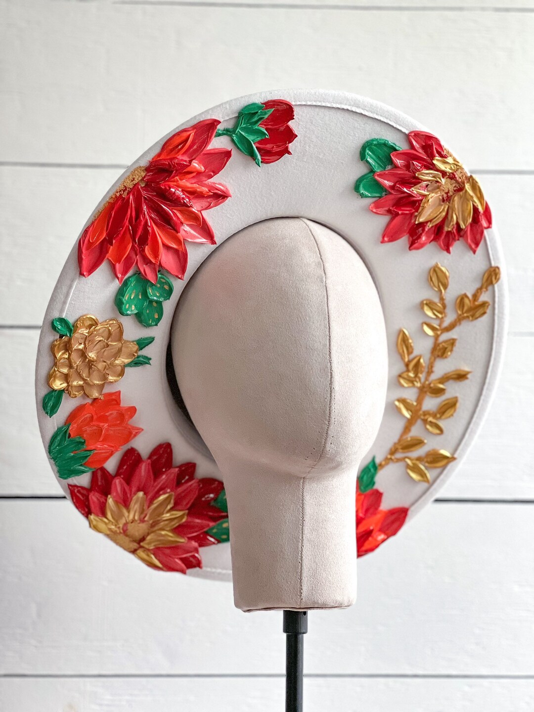 Rural  Flower Hat