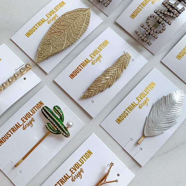 Hat Bar Accessories - Bobby Pins + Brooches - Add To Your Favorite Hat - Lapel Pins - Bobby Pins