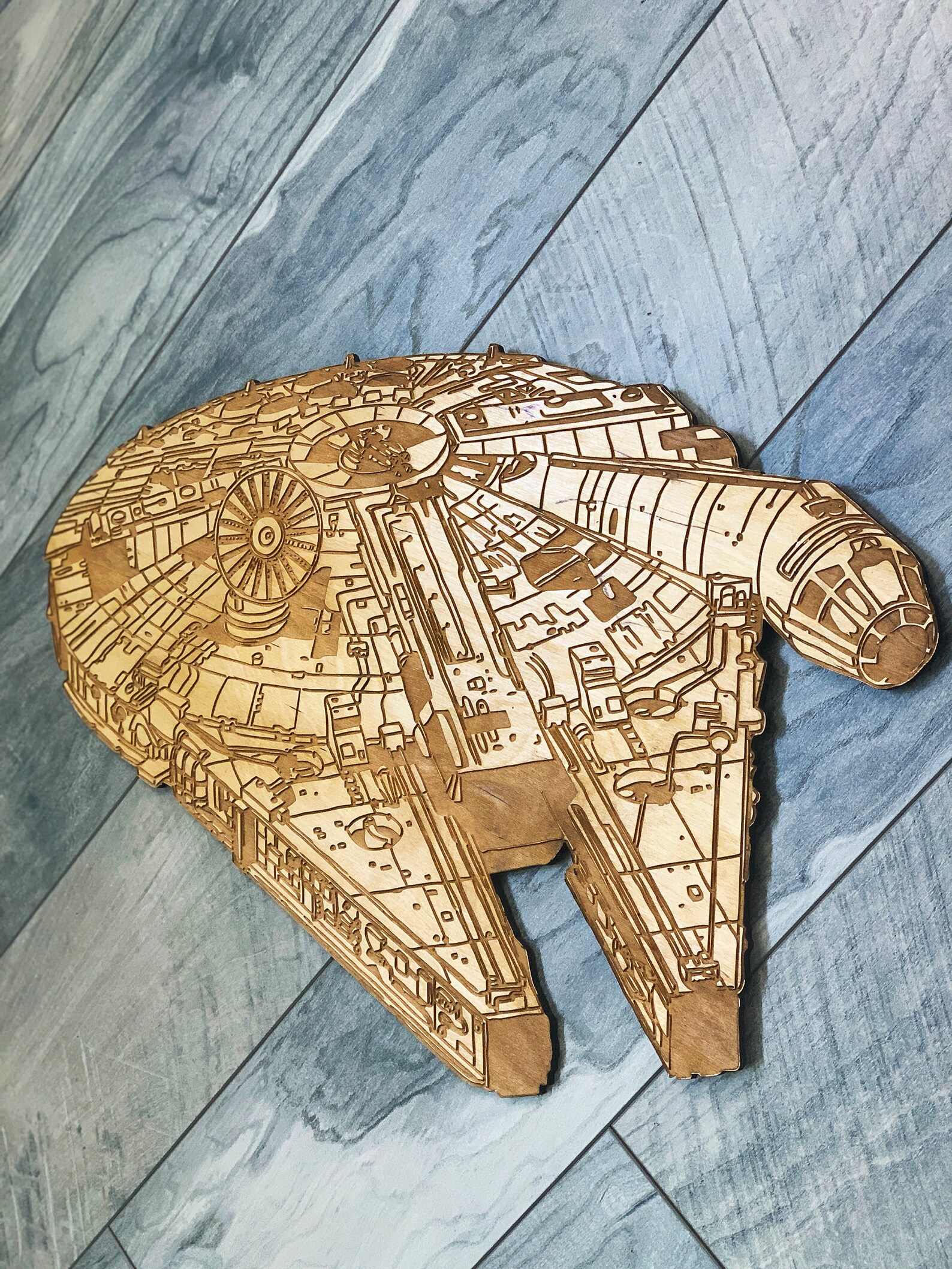 Star Wars Wall Decor, the Millennium Falcon Wall Hangings, Han Solo
