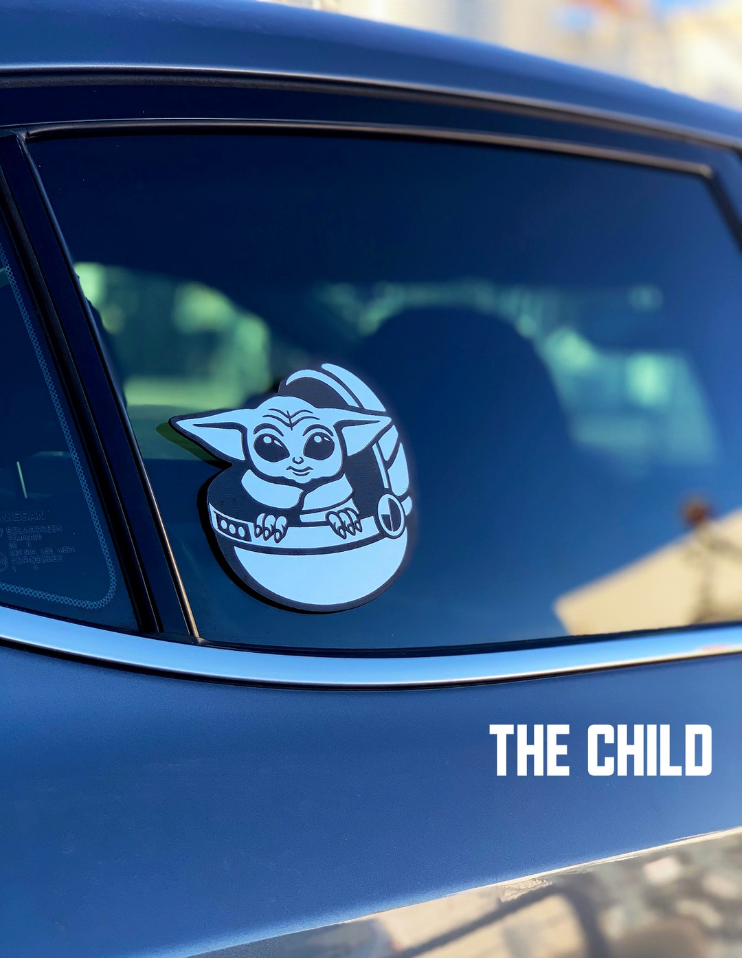 Baby Yoda (The Child) Mandalorian Valve Stem Covers For Car Tires - Set Of 4