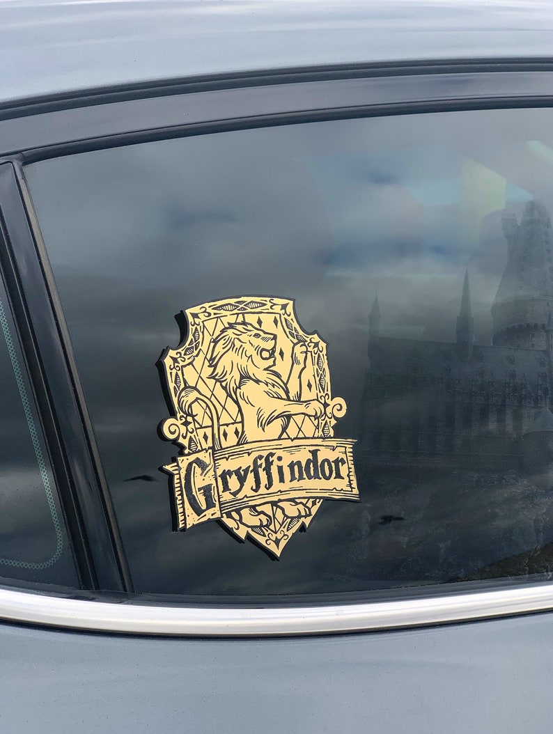 Harry Potter Car Decals Window Decal Hogwarts Car Decal - Etsy