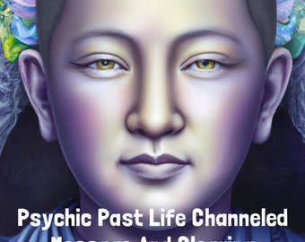 Psychic Reading, Past Life Reading, Channeled Reading, Spiritual Message, by Violet Light Oracle