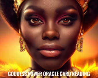 Goddess Power Oracle Card Reading, Special Guidance