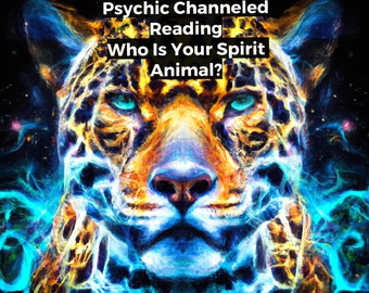 Psychic Reading, Spirit Animal, channeled Message, by Violet Light Oracle