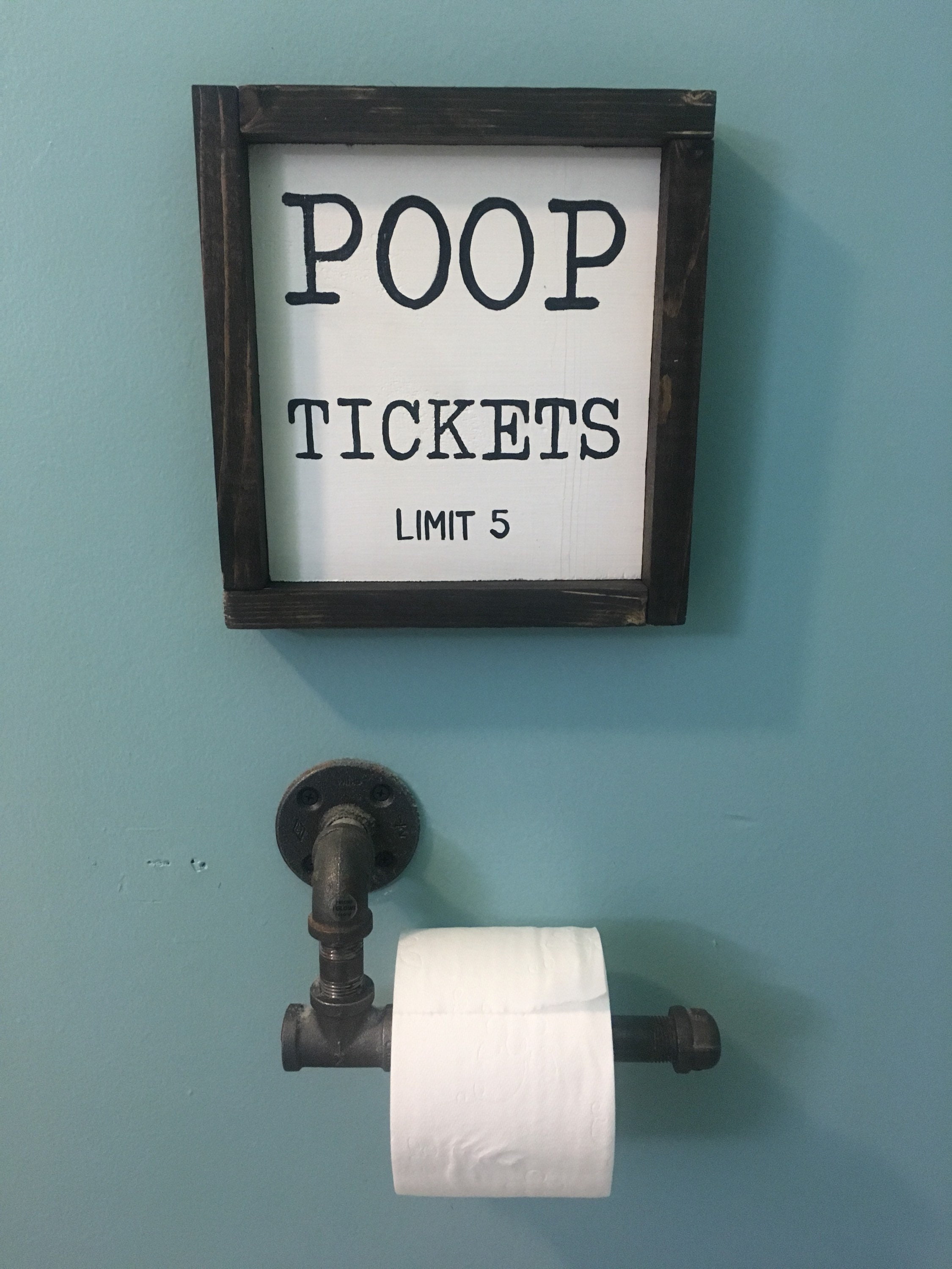 Funny Bathroom Signs Poop Tickets Poop Sign Bathroom Decor - Etsy Hong Kong