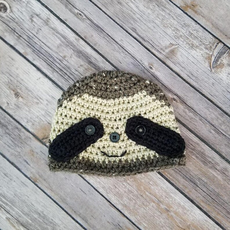 Baby Sloth Outfit Baby Sloth Costume Sloth Hat Sloth Etsy