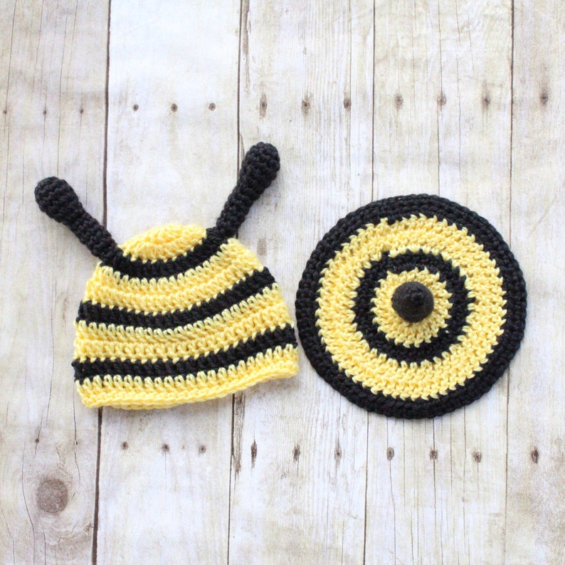 Newborn Bee Outfit Bee Hat and Stinger Baby Bee Costume Etsy
