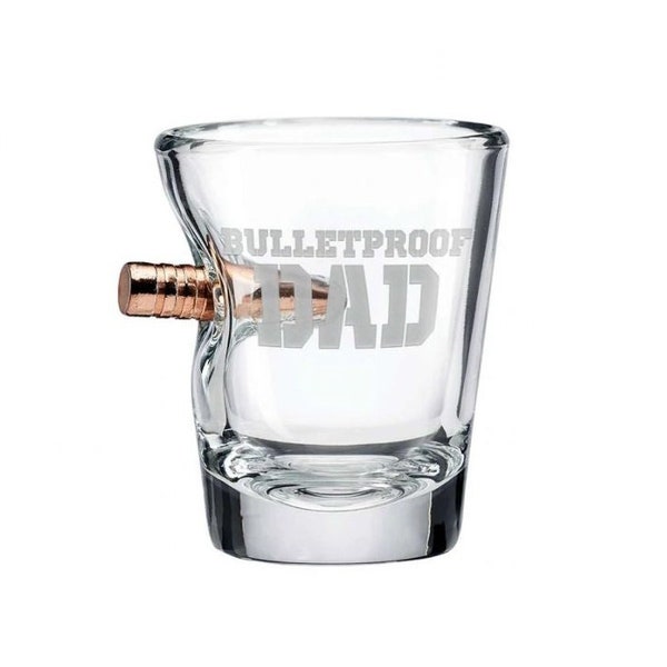 BenShot BULLETPROOF DAD Shot Glass - 2oz