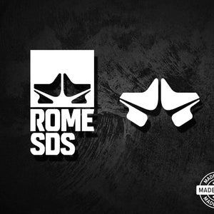 Rome Snowboards Decal 4 PACK Vinyl Die Cut Sticker - Etsy