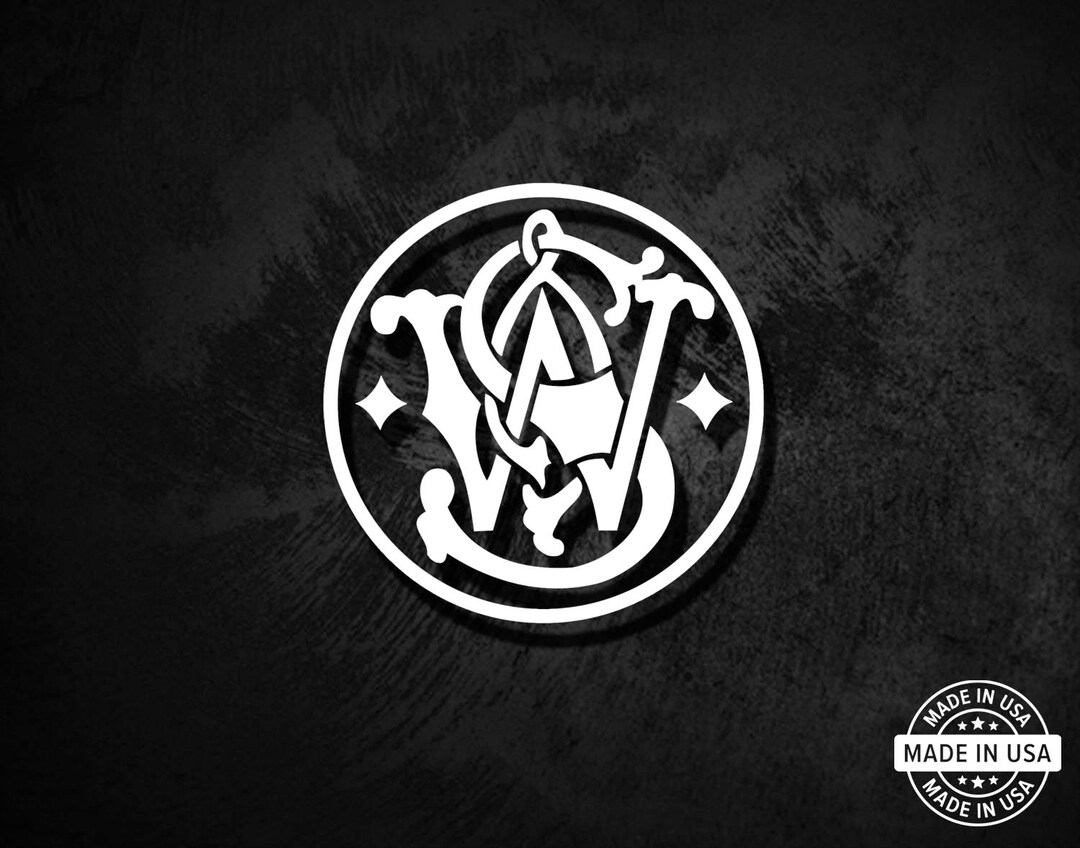 Smith & Wesson Decal / Vinyl Die Cut Window Sticker - Etsy