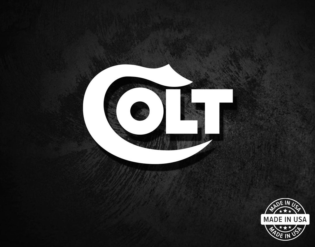 Colt Firearms Vinyl Die Cut Decal - Etsy