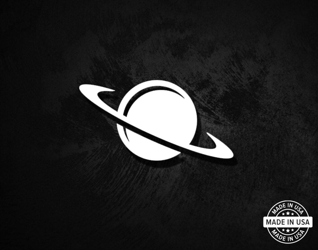 Planet Decal, Vinyl Die Cut Sticker - Etsy