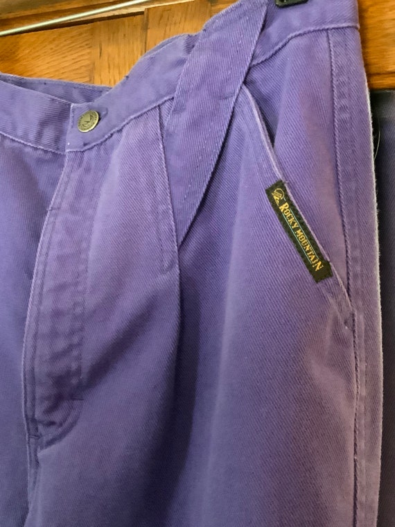 Vintage Rocky Mountain Purple Jeans - image 3