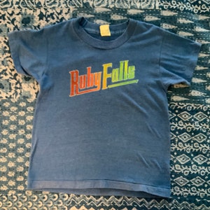Vintage 1982 Kinder Ruby Falls (TN) T-Shirt
