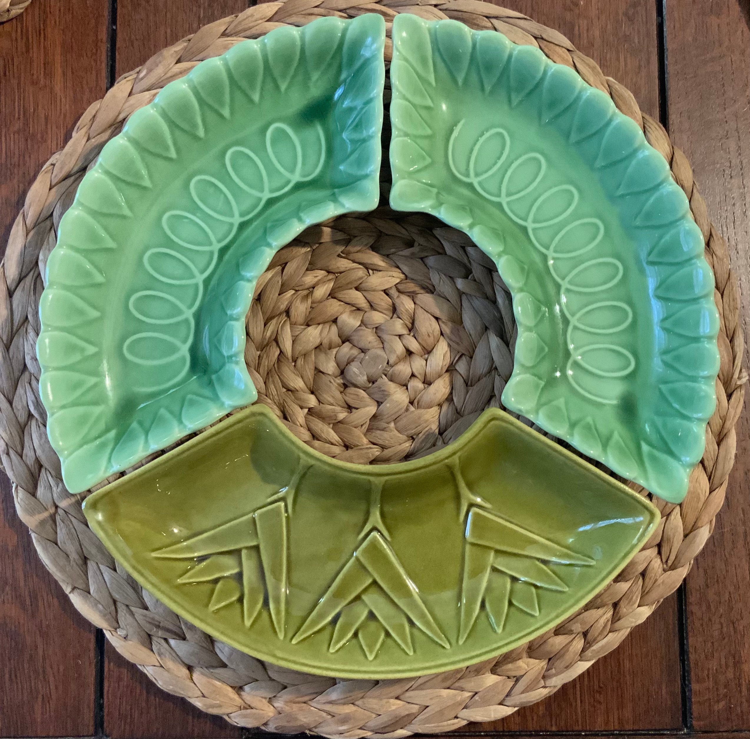 1970s California Pottery Lazy Susan Dishes (L56 and L59) - Etsy