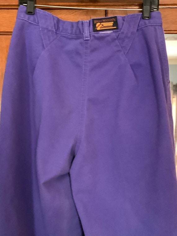 Vintage Rocky Mountain Purple Jeans - image 5