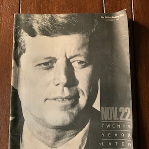 Nov. 22 Twenty Years Later- JFK Tribute by the Dallas Morning News (11/20/1983)