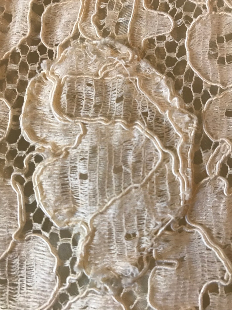 1970s Lace Flower Girl Dress