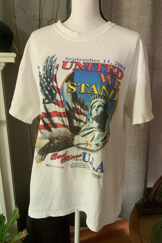 Sept. 11th, 2001 United We Stand Vintage Tee