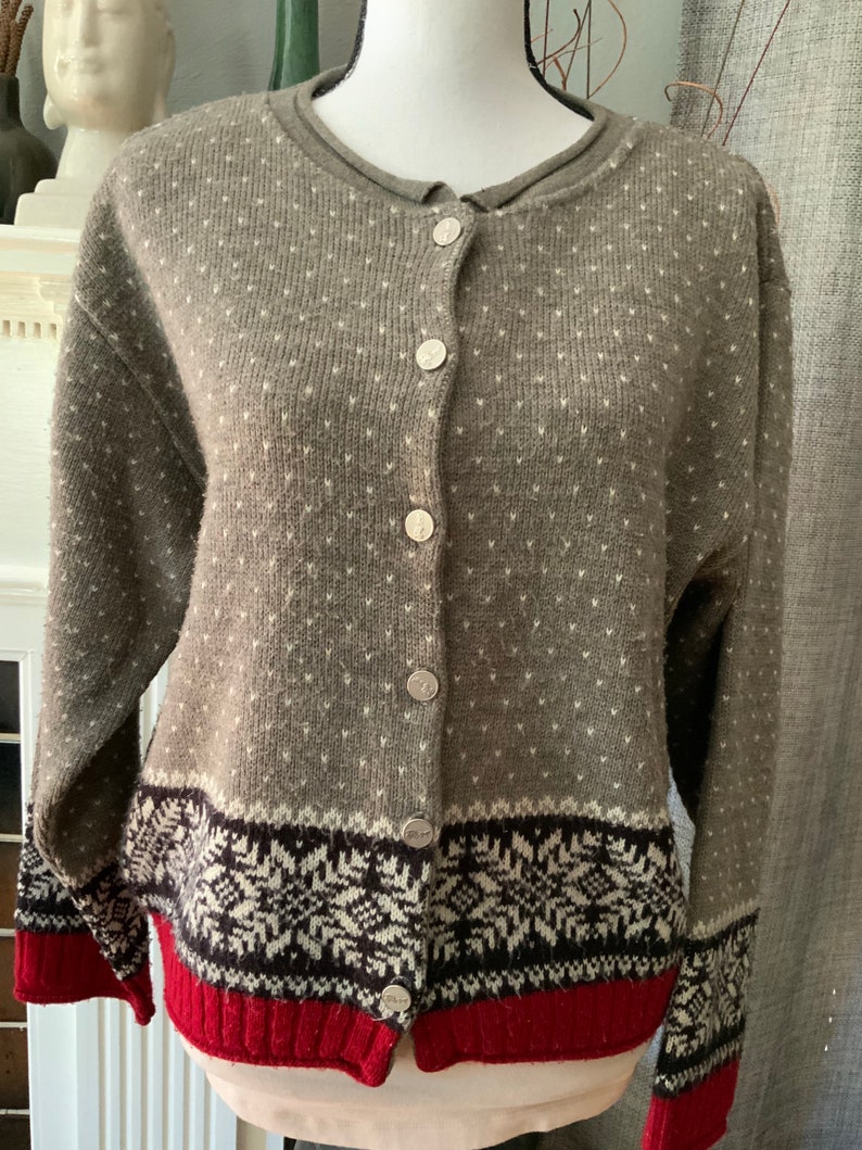 Tally-ho Vintage Cardigan Sweater - Etsy