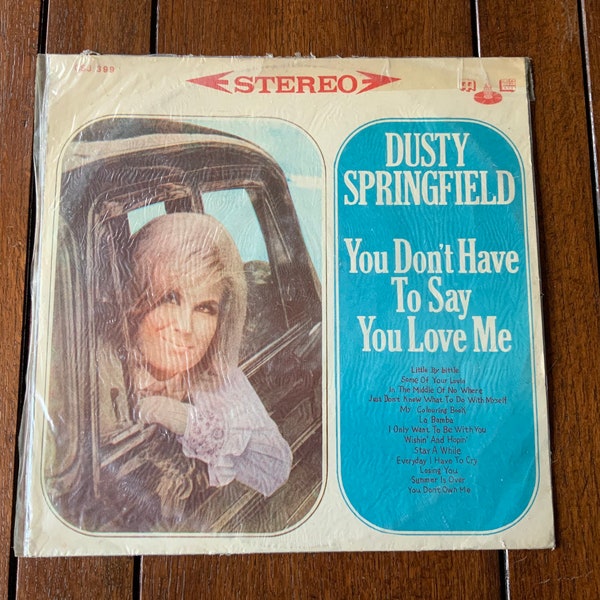Rare Dusty Springfield Red Vinyl “You Don’t Have to Say You Love Me” from Taiwan