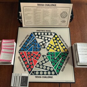 Trivia Challenge Board Game (1983)