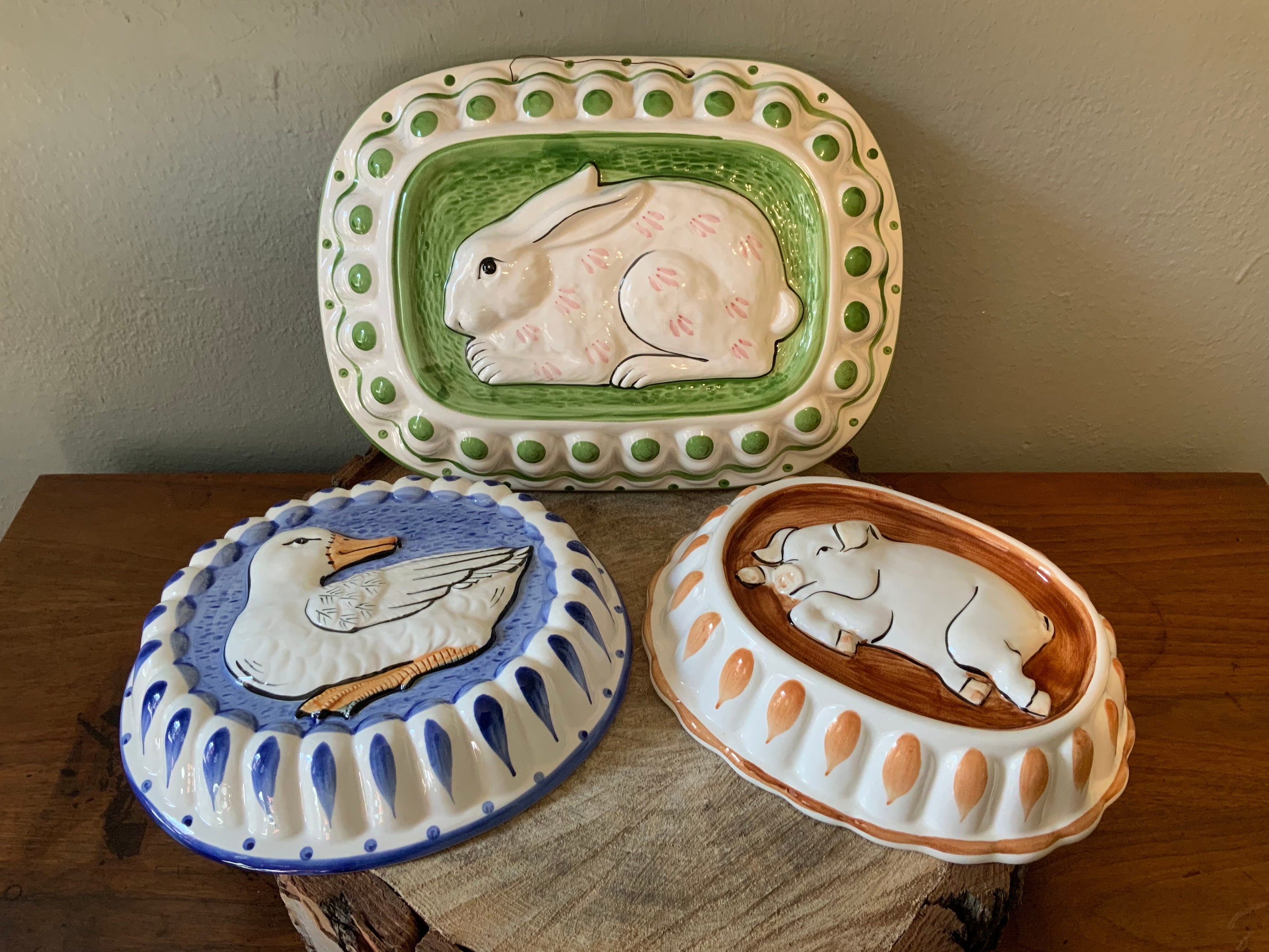 1980s Sigma Decorative Ceramic Food Mold- Duck and Pig - Etsy 1980s Sigma Decorative Ceramic Food Mold- Duck and Pig - Etsy