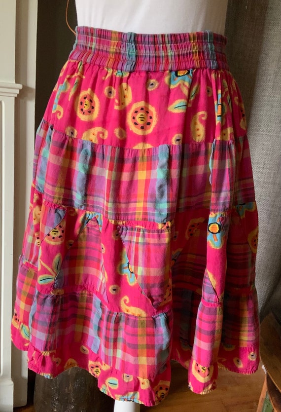 Multi Colorblock Passport Knit Skirt