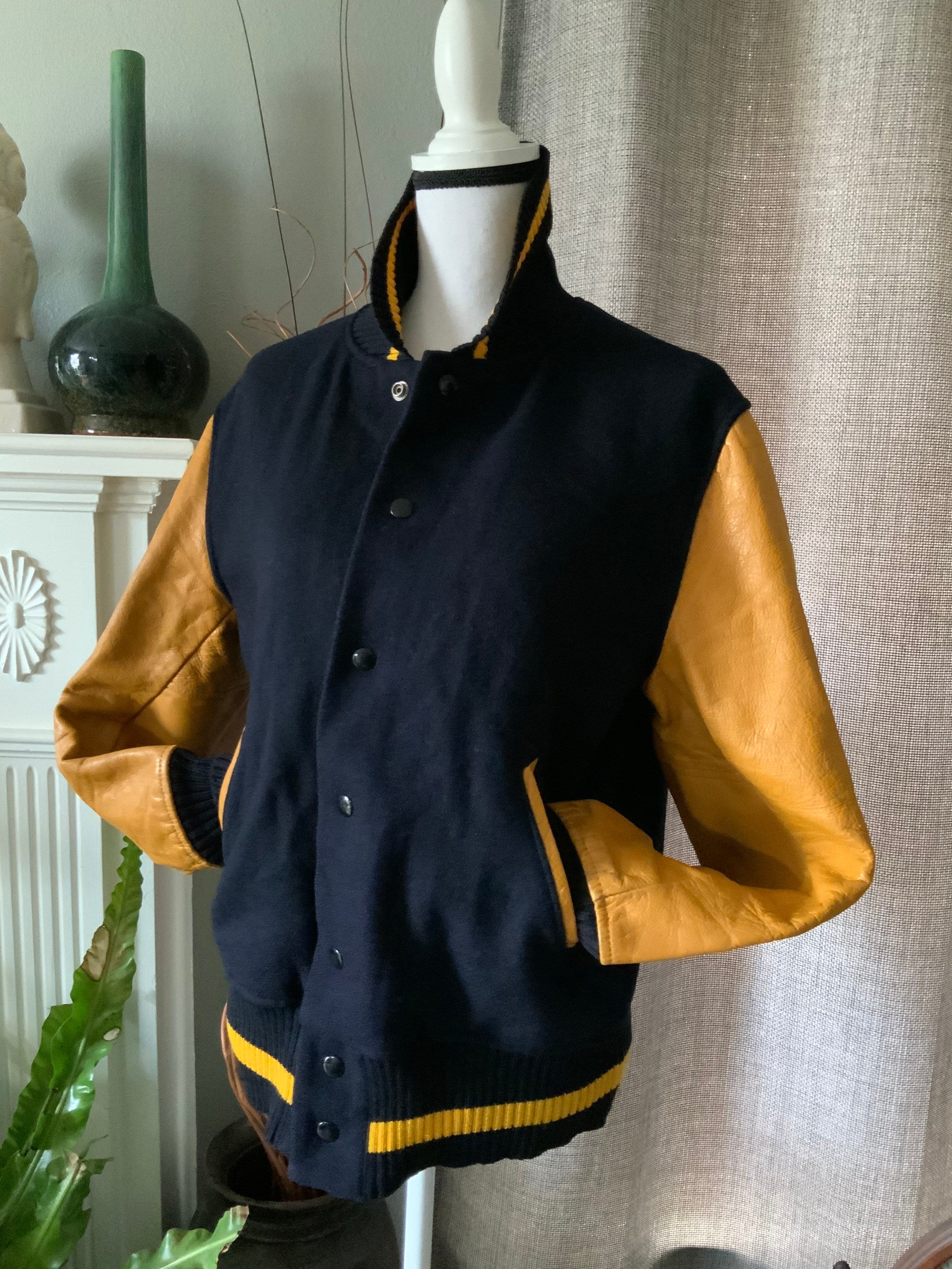 40s BOROボロ vintage button stadium jumper 【公式通販】