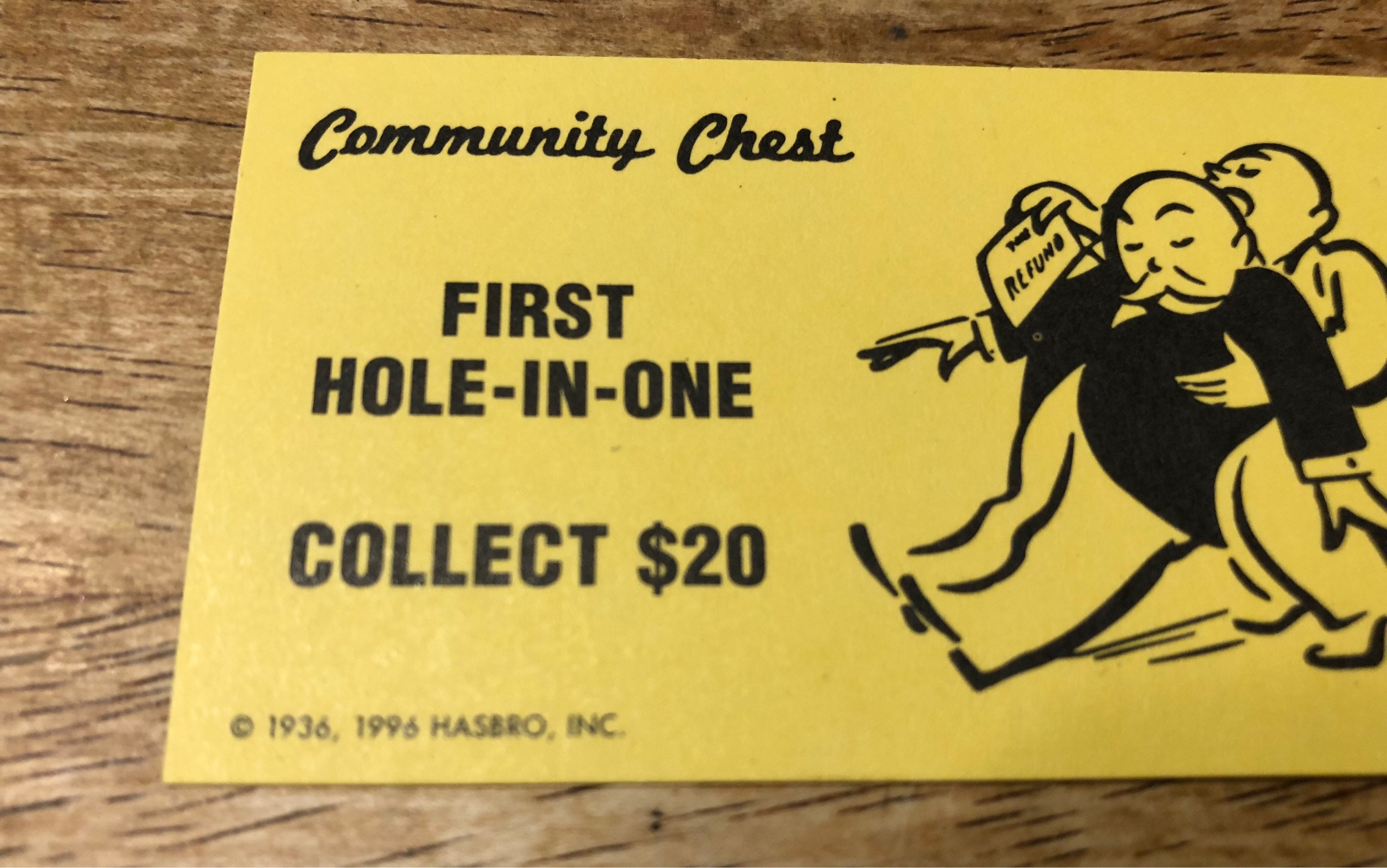 monopoly community chest cards list