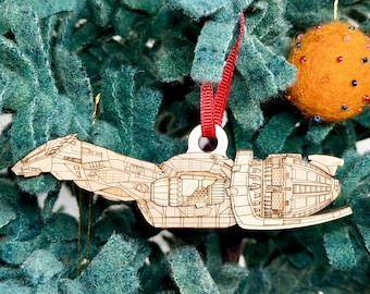 Firefly Serenity Wooden Ornament